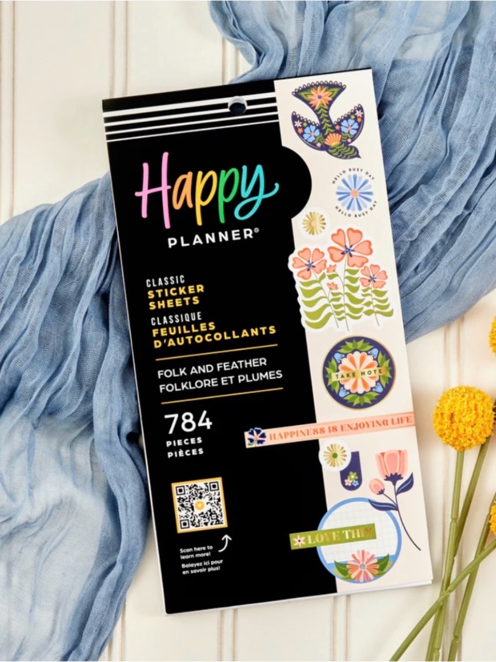 NWT-Happy Planner Folk & Feather
VALUE PACK STICKERS